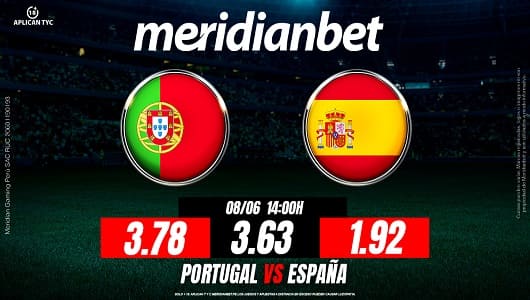 PORTUGAL VS ESPANA Nations League MERIDIANBET 1200 x 6301