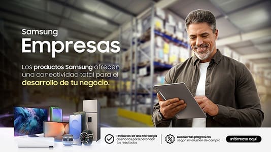 Samsung Empresas Inserto en el