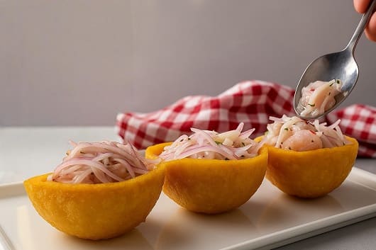 FOTO Ceviche en canasta de maiz1