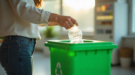 Reciclaje en oficina