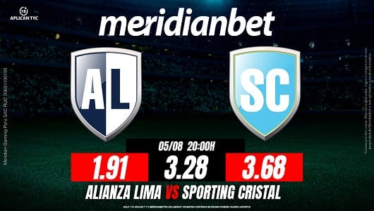 Alianza Lima vs Sporting Cristal Liga 1 MERIDIANBET 1200 x 6301