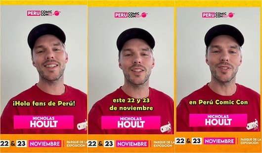 Nicholas Hoult confirma su llegada a Perú Comic Con 2025 1 Nicholas Hoult1