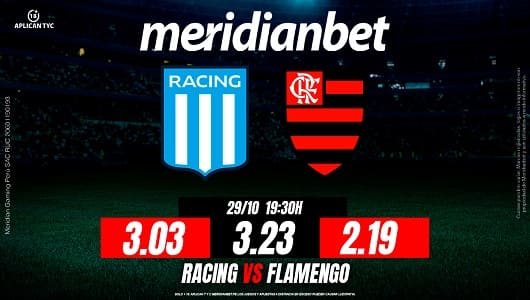 Racing vs Flamengo: ¡Juega en la Copa Libertadores y gana un viaje al Caribe gracias a Meridianbet! 1 racing vs flamengo copa libertadores MERIDIANBET 1200 x 6301