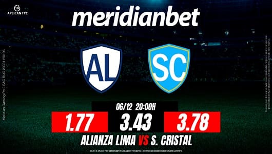 alianza lima vs sporting cristal liga 1 meridianbet1