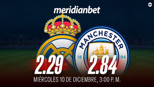 Real Madrid vs Manchester City: ¡Juega en la Champions League y gana S/. 30,000 en premios con Meridianbet! 1 real madrid vs manchester city partidos de la champions league meridianbet1