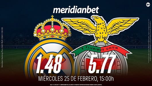 real madrid vs benfica partidos de la champions league meridianbet1