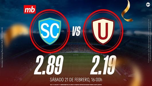 Sporting Cristal vs Universitario: ¡Descarga la app de Meridianbet y gana una jugada gratis en la Liga 1! 1 sporting cristal vs universitario liga 1 2026 meridianbet1