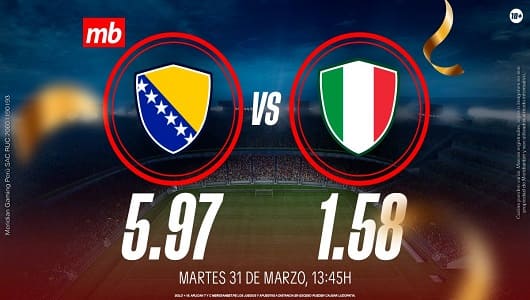 Bosnia vs Italia: ¡Juega en el Repechaje de Europa 2026 y viaja a la final de la Champions League gracias a Meridianbet y Kashio! 1 bosnia vs italia repechaje europa 2026 meridianbet1