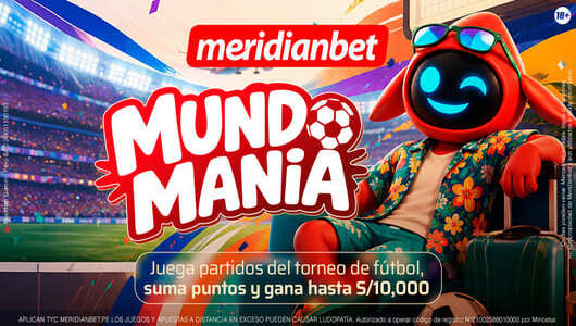 Mundo Mania — El Gran Torneo: S/10,000 y más premios en Meridianbet 1 1200x630 Mundo Mania Meridianbet111