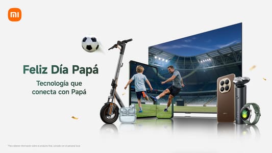 Opciones de tecnología Xiaomi para regalar por el Día del Padre 1 Father s Day Promotional KV RGB H 111