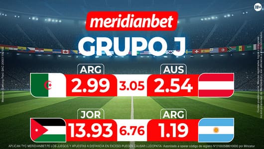 argelia vs austria jordania vs argentina grupo j fecha 3 mundial 2026 meridianbet11