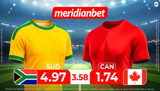 sudafrica vs canada dieciseisavos de final mundial 2026 meridianbet11