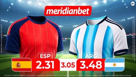España vs Argentina: ¡Juega en la gran final del Torneo de selecciones y gana con la Mundo Mania de Meridianbet! 1 espana vs argentina final mundial 2026 meridianbet11