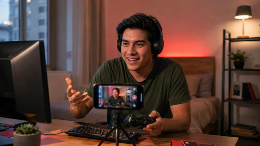 Crear contenido gamer en redes sociales 1 Dia del gamer Clapper1