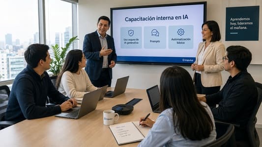 Falta de estrategias en IA afecta a empresas 1 Estudio de IA de UTEC y PwC 1 generada con GPT11