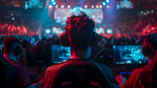 pc Factory organiza el Gaming Fest en Plaza San Miguel 1 photo realistic esports tournament gamers compete intense battle skill teamwork high s1