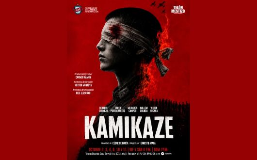 Kamikaze: la obra de César de María se presenta en Lima 1 Diseno sin titulo