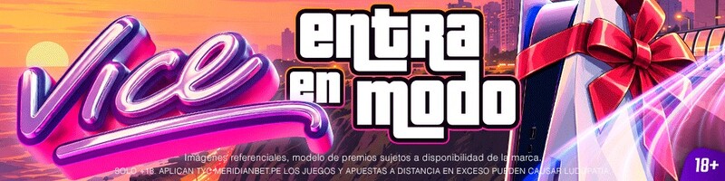 Entra en Modo Vice: Meridianbet sortea una PlayStation 5 Digital + GTA VI 2 meridinabet1